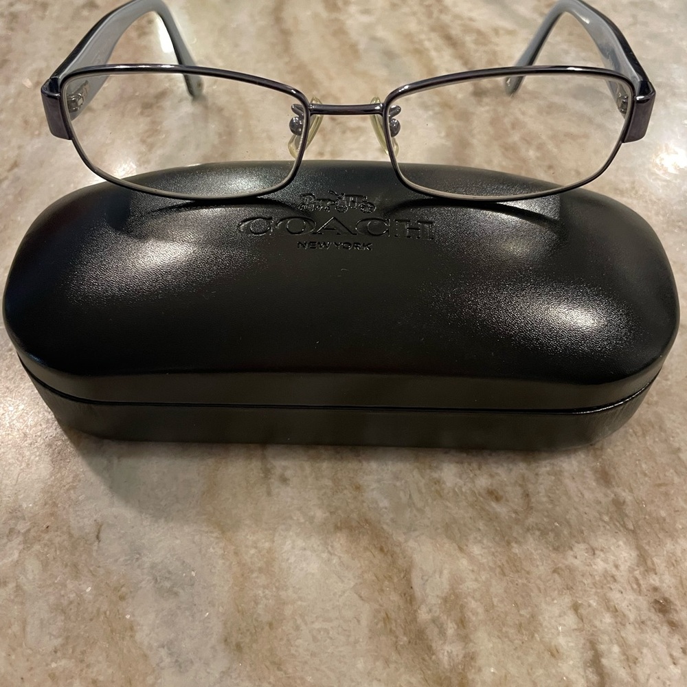 Coach Black Women's Taryn Eyeglasses Frame with branded case and new cloth